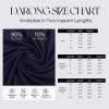 imageDarong Womens 2 Piece Lounge Outfits Sets Warp V Neck ShortLong Sleeve Shirts and Wide Leg Pants Casual Matching SetsDark Blue31 Inseam