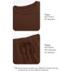imageDarong Womens 2 Piece Outfits Casual Short Sleeve Pullover Tops and Wide Leg Pants Tracksuits Lounge Sets Trendy ClothesCoffee29 Inseam