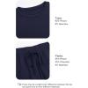 imageDarong Womens 2 Piece Outfits Casual Short Sleeve Pullover Tops and Wide Leg Pants Tracksuits Lounge Sets Trendy ClothesDark Blue29 Inseam