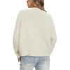 imageDarong Womens Cropped Cardigan Sweaters Long Sleeve Knit Y2k Button Down Fall Outfits Fashion Clothing 2025Light Beige
