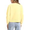 imageDarong Womens Casual Cropped Cardigan Lightweight Button Down Long Sleeve Knit Sweater Fall Outfit TopLight Yellow