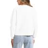 imageDarong Womens Casual Cropped Cardigan Lightweight Button Down Long Sleeve Knit Sweater Fall Outfit TopWhite