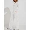 image:imageDarong Womens 2 Piece Matching Lounge Sets 2026 Long Sleeve Henley Shirts Wide Leg Pants Airport Travel OutfitsWhite Grey